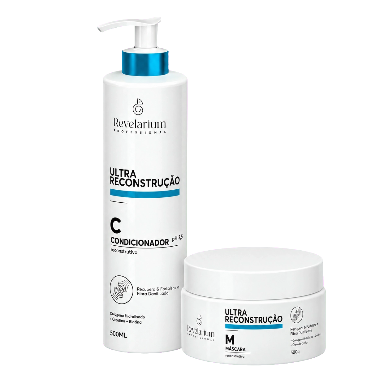 Kit Condicionador e Máscara Ultra Reconstrução 500ml