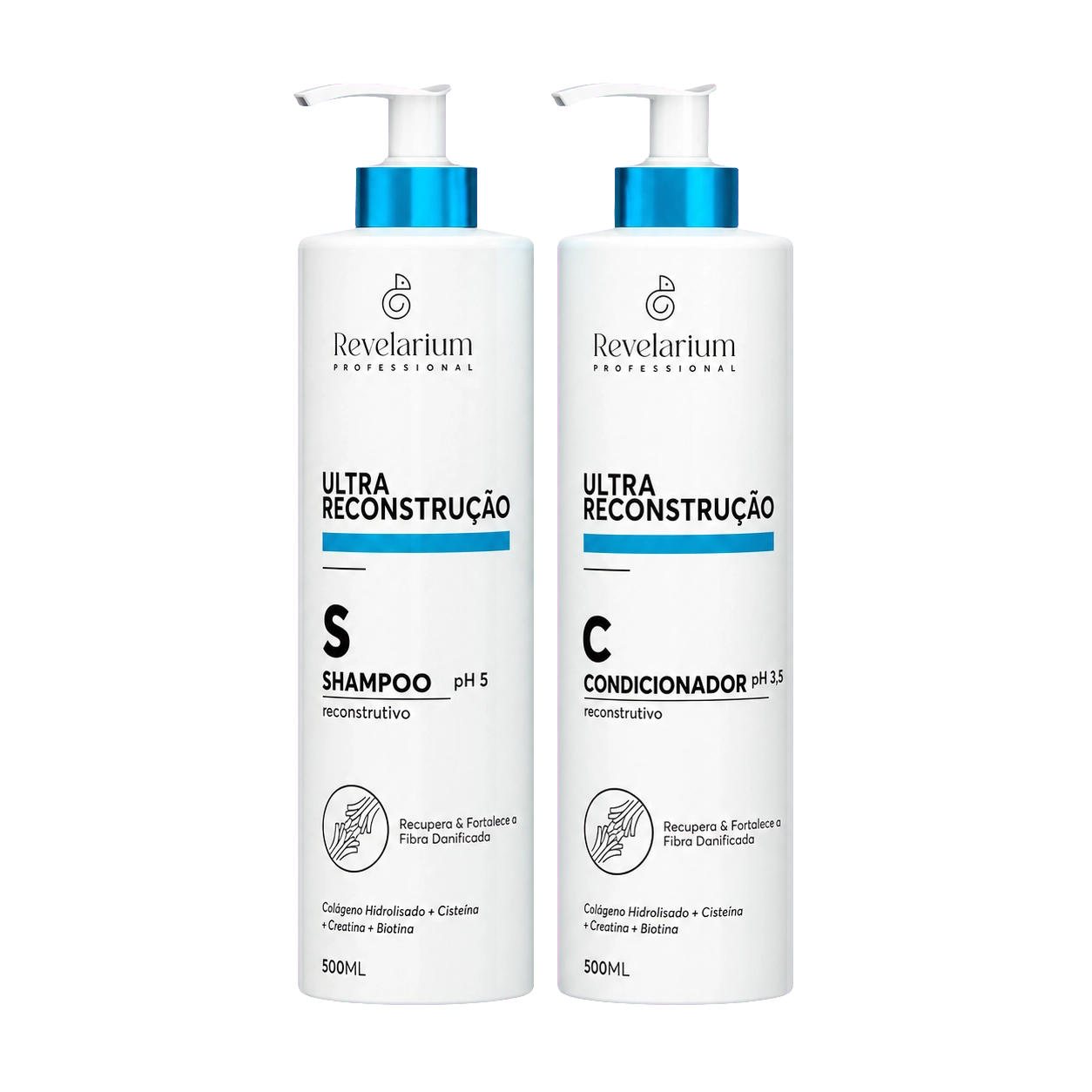 Kit Shampoo e Condicionador Ultra Reconstrução 500ml