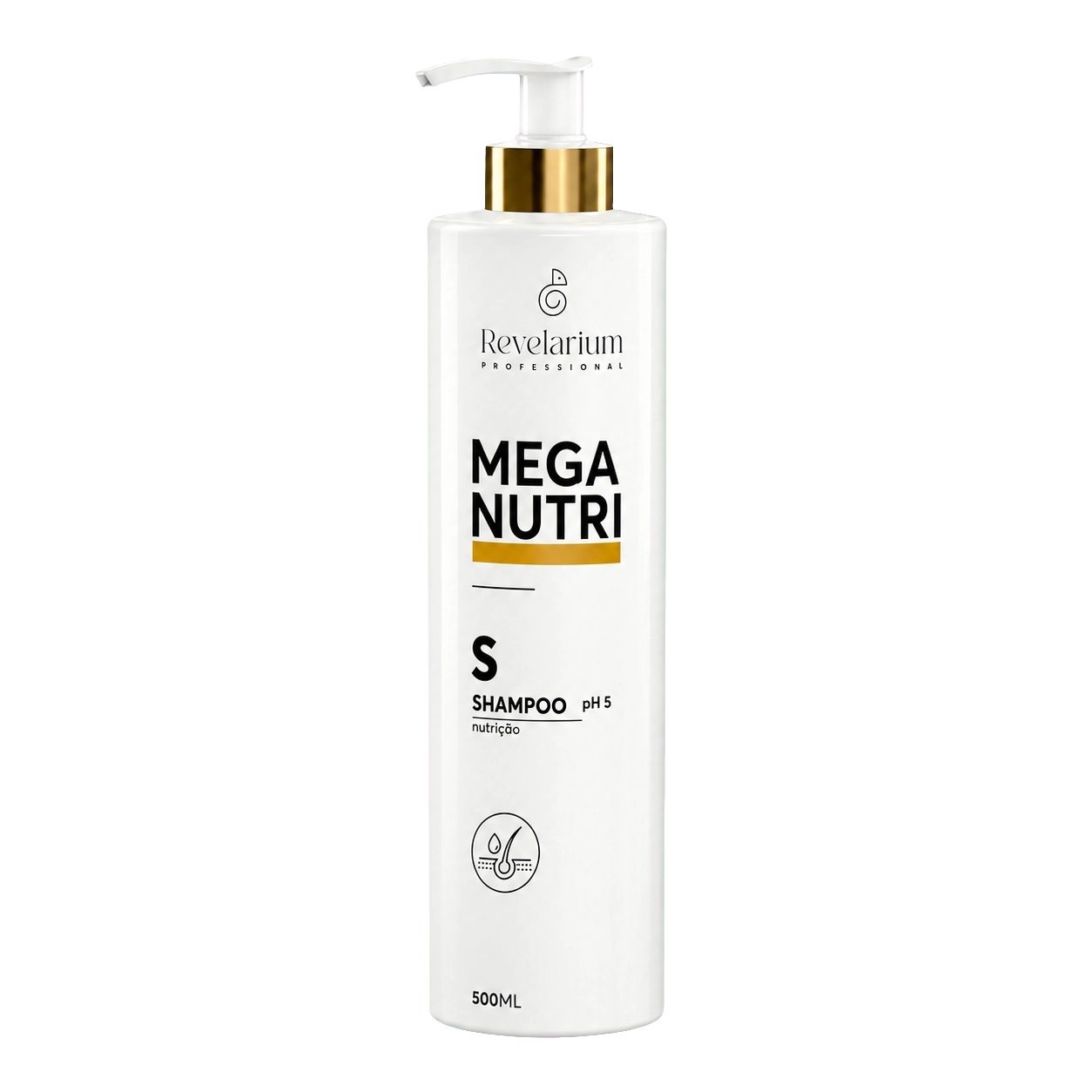 Shampoo Mega Nutri Profissional 500ml