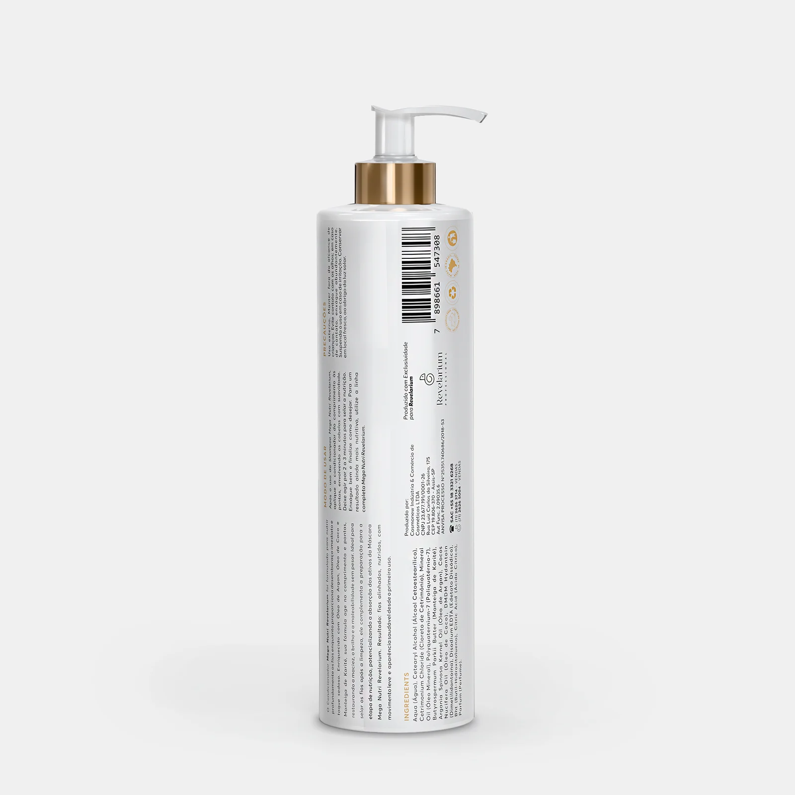 Condicionador Mega Nutri Profissional 500ml Revelarium - imagem 2