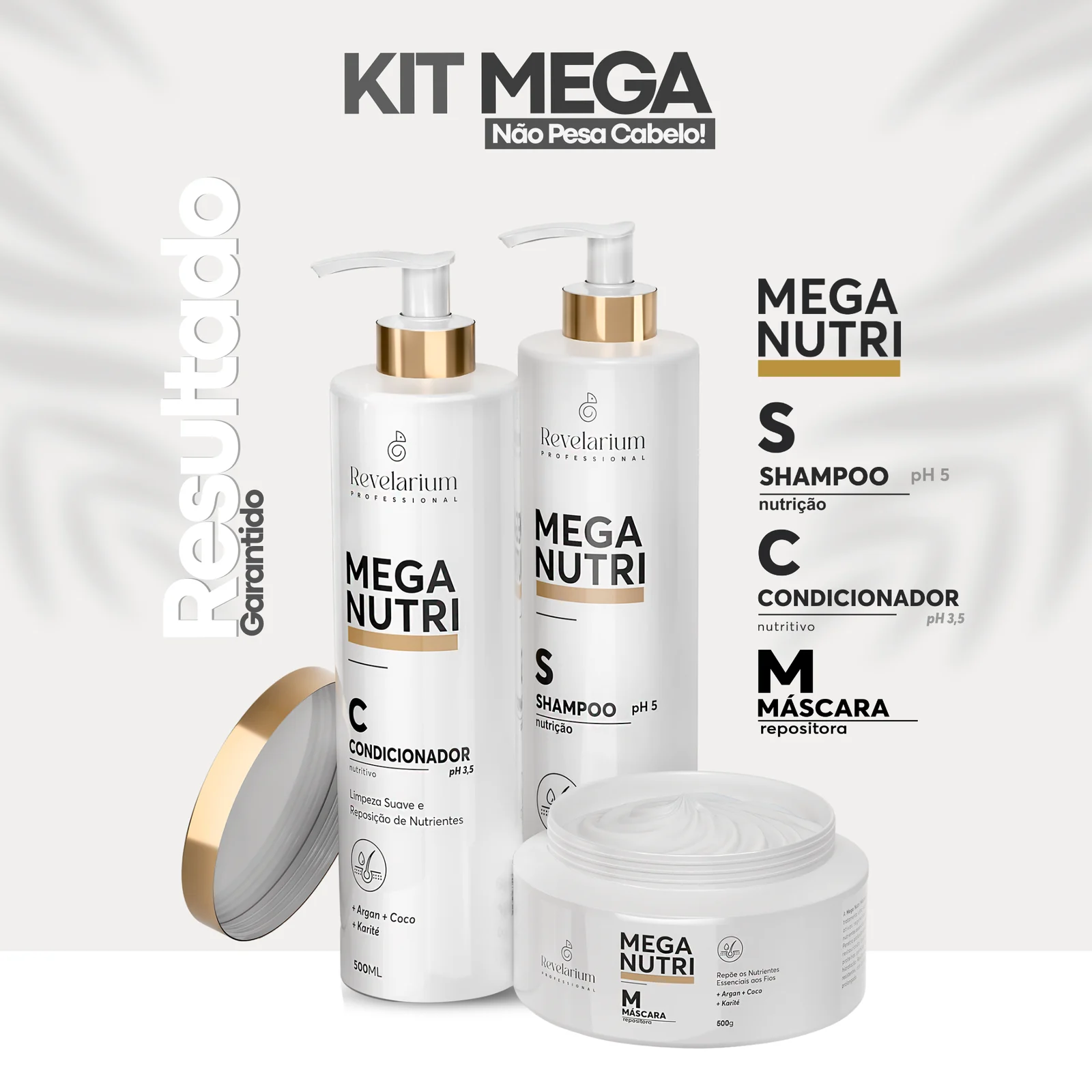 Condicionador Mega Nutri Profissional 500ml Revelarium - imagem 5