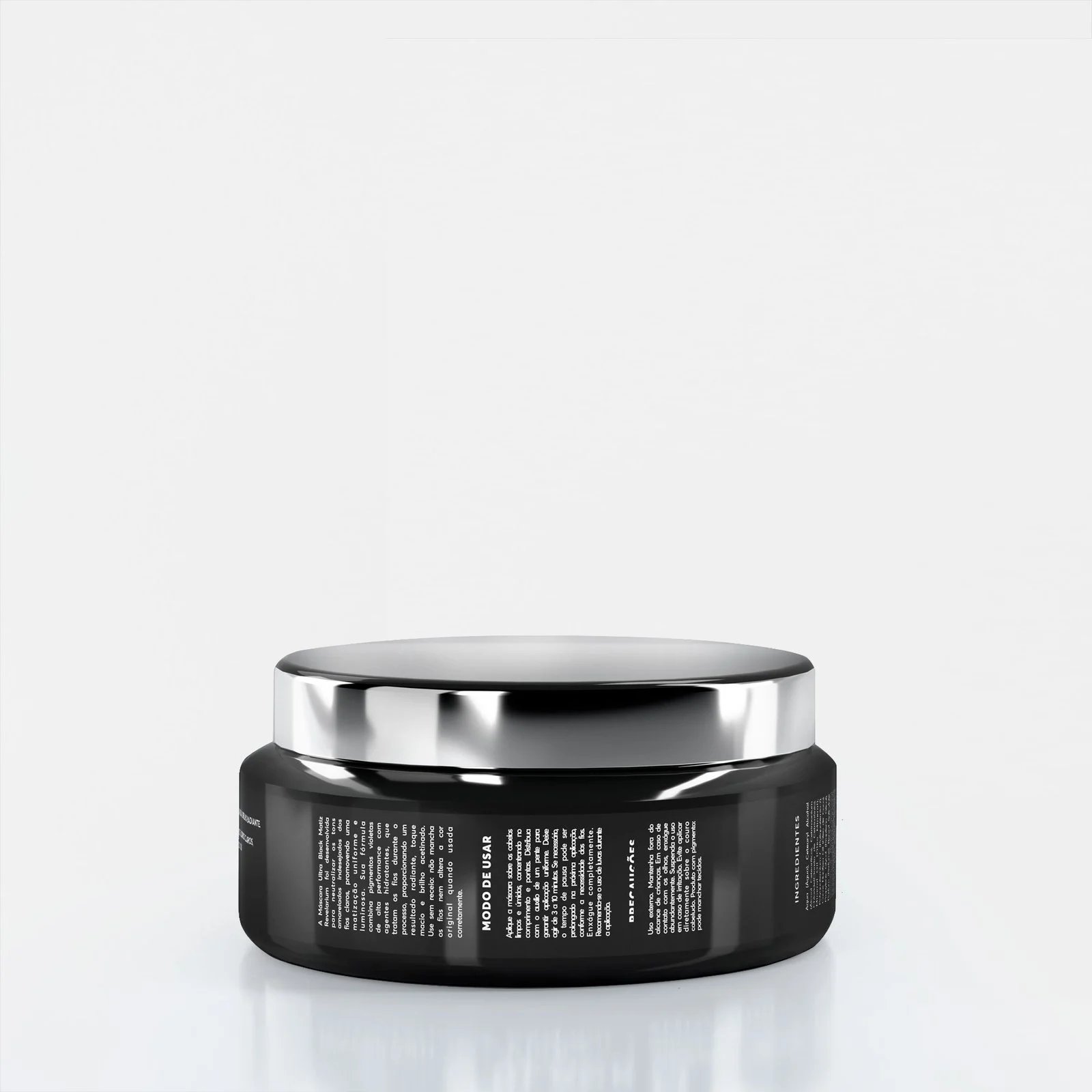 Máscara Matizadora Ultra Black Profissional 250g Revelarium - imagem 2
